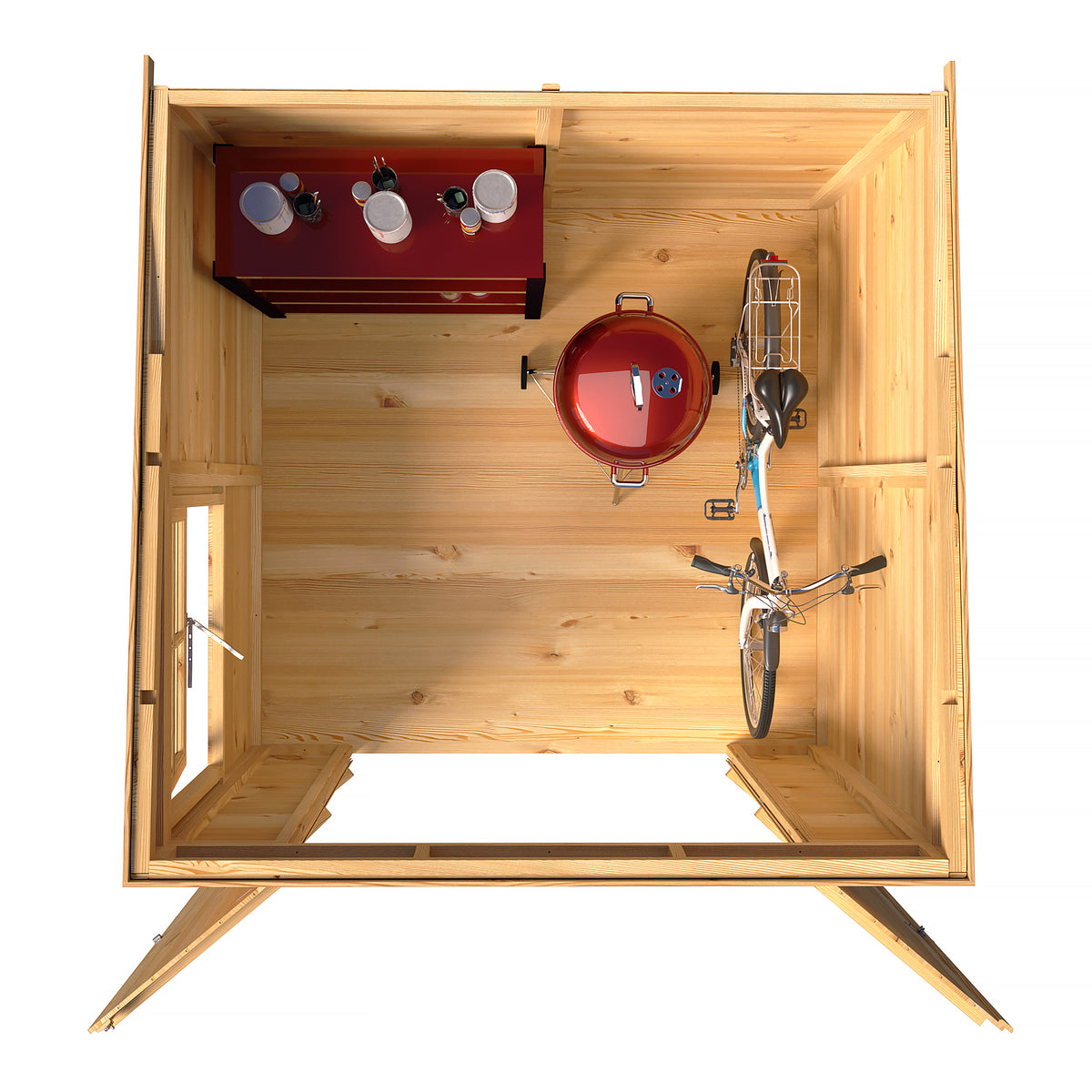 Pent DD Garden Shed | Shiplap Timber Garden Shed