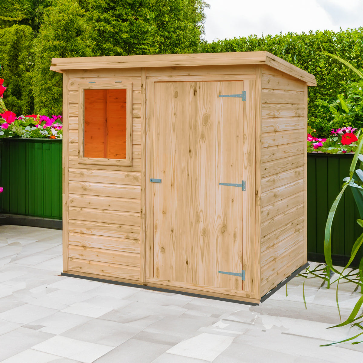 Pent Garden Shed | 6 x 4 Shiplap Timber Garden Shed