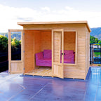 Peony Pent Summerhouse 8x6 – Shire timber summerhouse