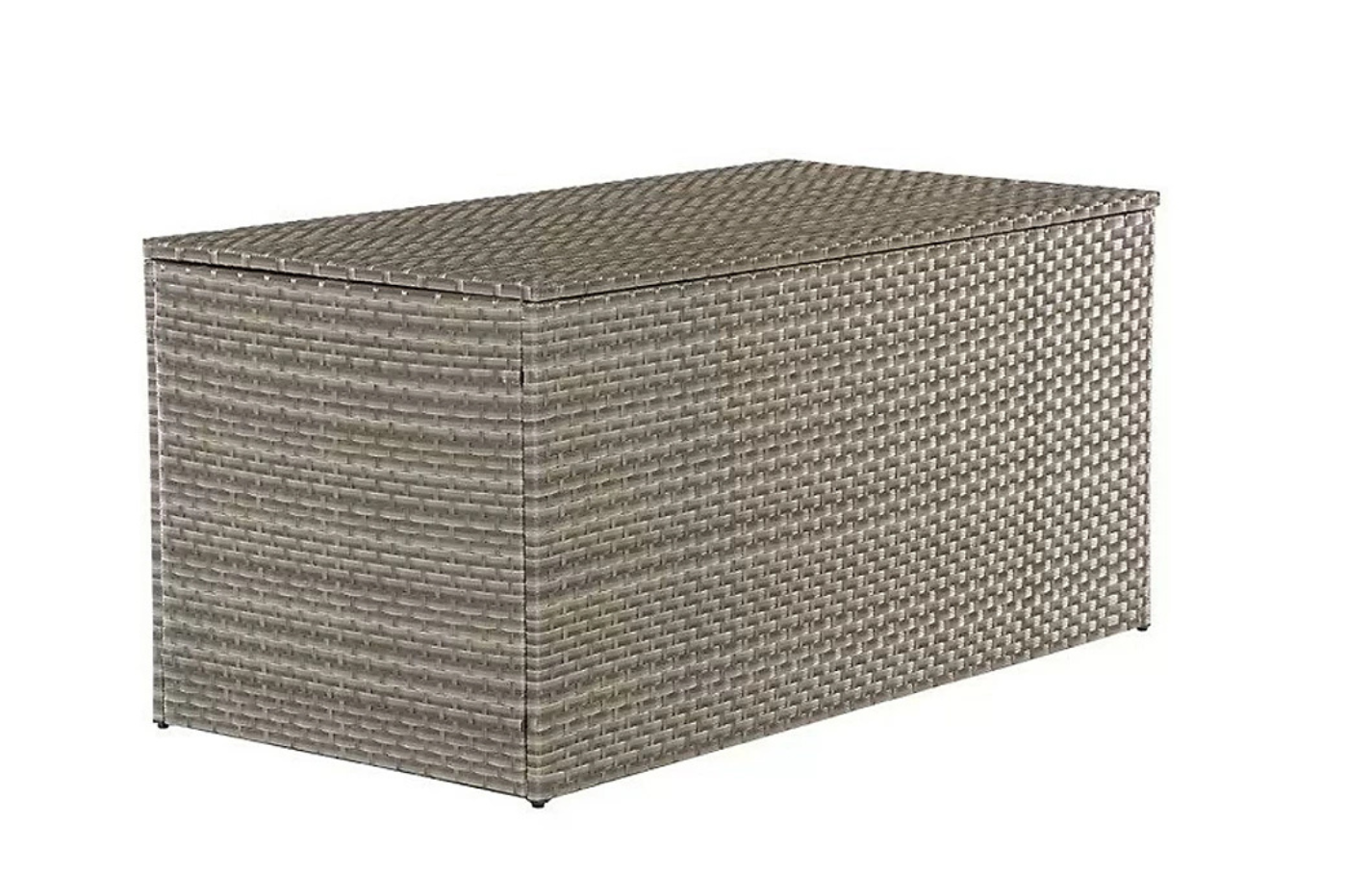 Palma 9 Seater Grey Rattan Garden Corner Lounge Set with Cover & Cushion Box