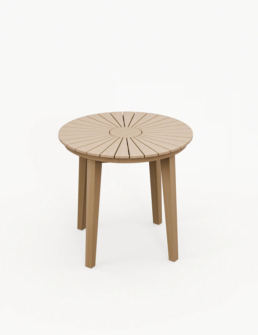 Royalcraft Roma 2 Seater Round Garden Bistro Set with Eden Night Chairs | FSC Acacia
