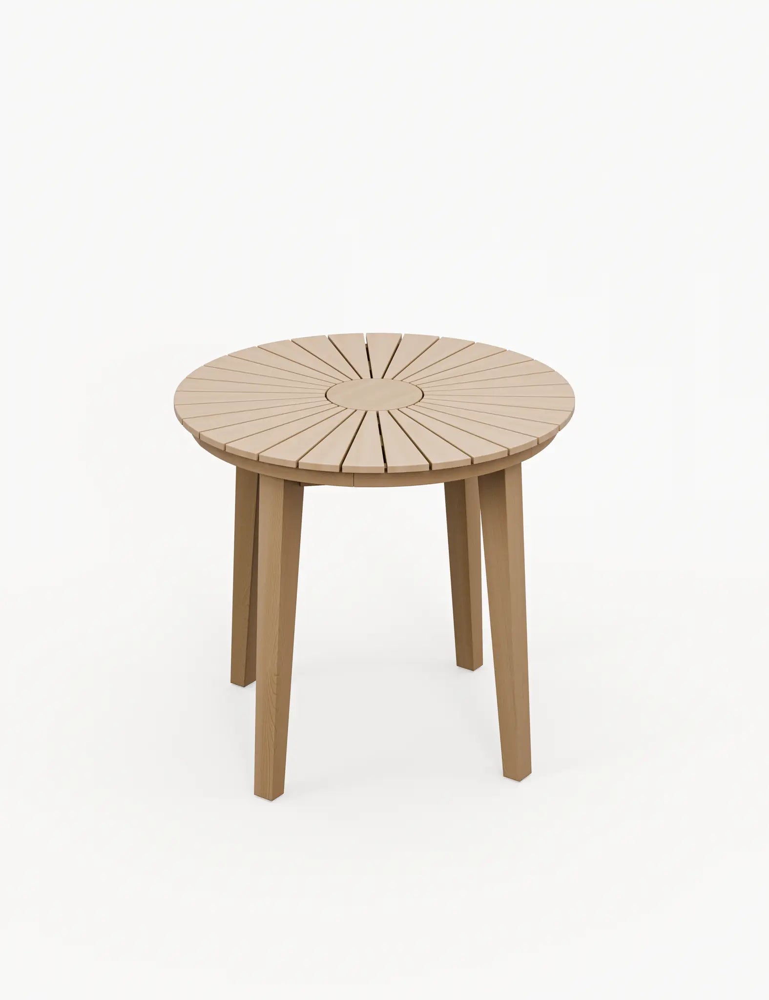 Royalcraft Roma 2 Seater Round Garden Bistro Set with Eden Night Chairs | FSC Acacia