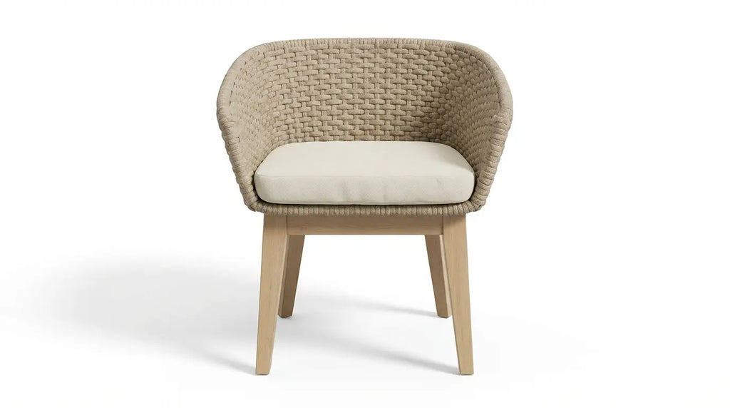 Royalcraft Roma 2 Seater Round Garden Bistro Set with Eden Dawn Chairs | FSC Acacia