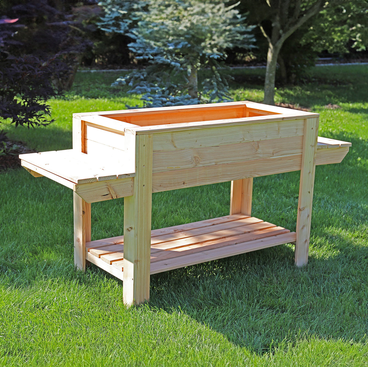 Ron Larch Planter | Shire 3x2 Raised Timber Garden Planter
