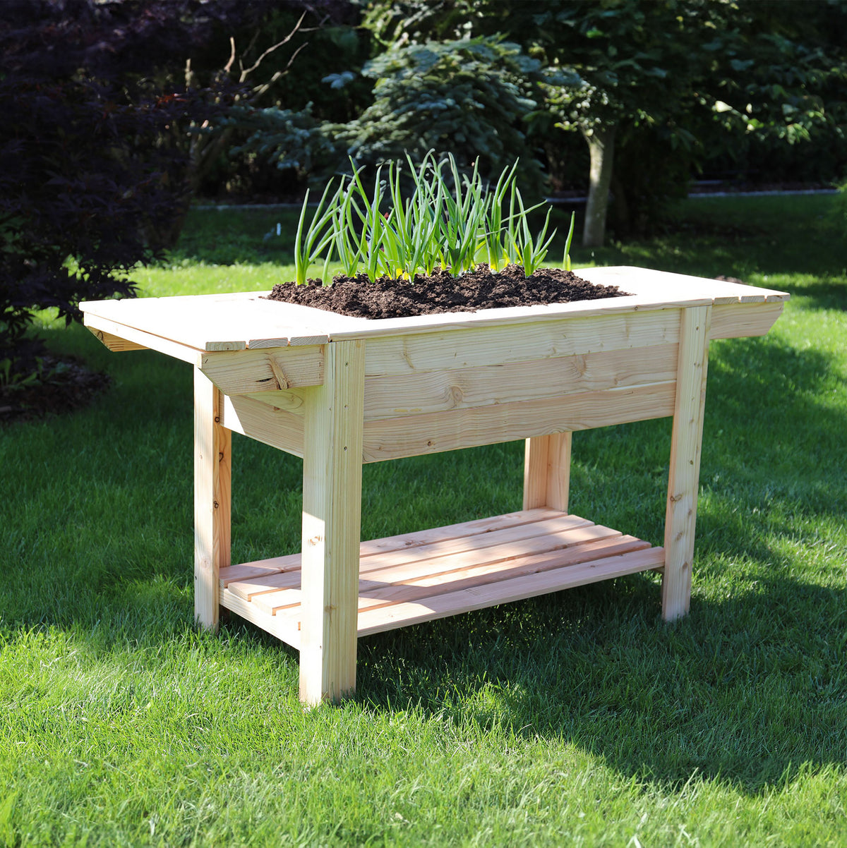 Ron Larch Planter | Shire 3x2 Raised Timber Garden Planter