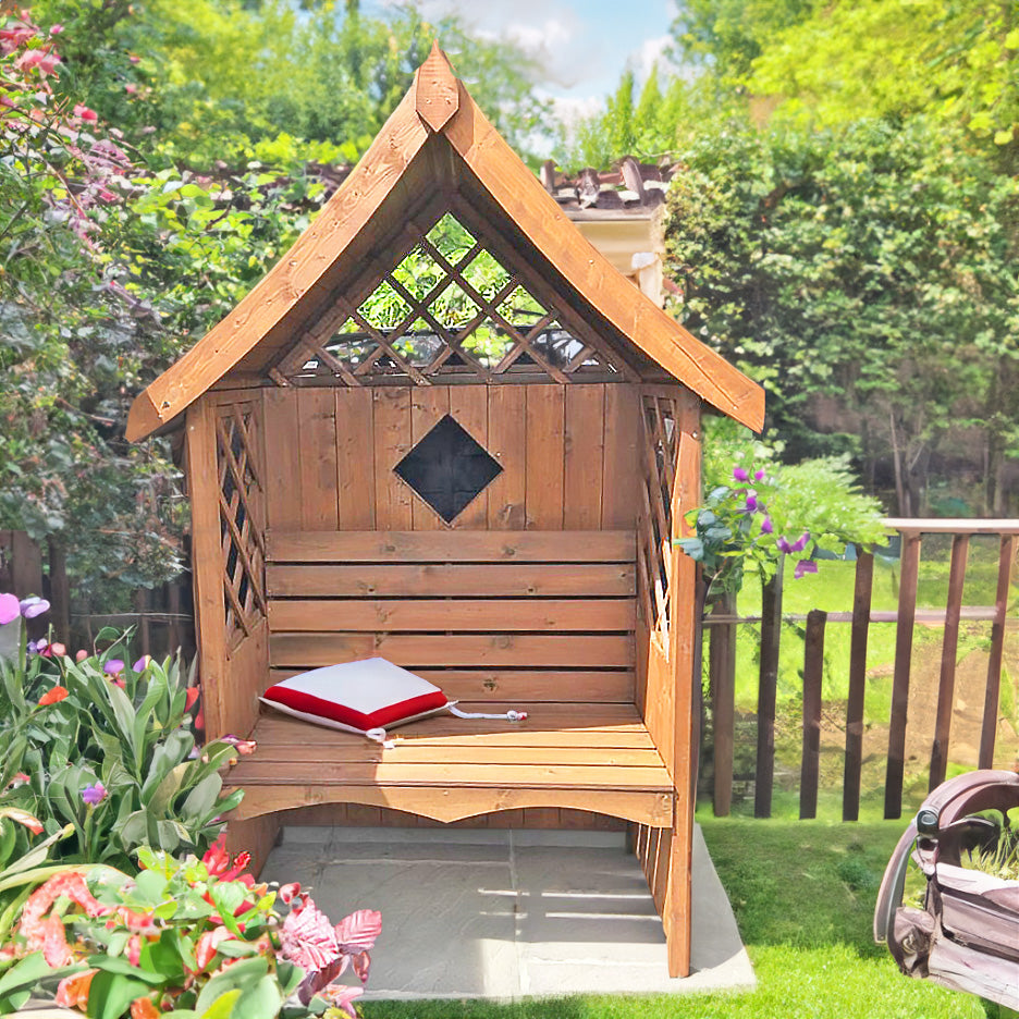 Rose Garden Arbour | Pressure Treated Timber Garden Arbour
