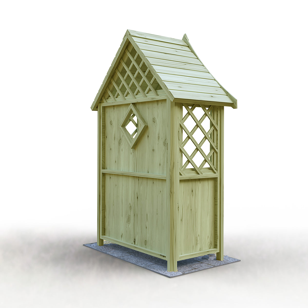 Rose Garden Arbour | Pressure Treated Timber Garden Arbour