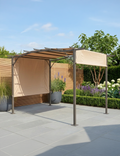 San Remo Pergola Gazebo in Mocha