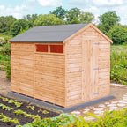 Sherburn SD Garden Shed | 8 x 6 Shiplap Timber Garden Shed