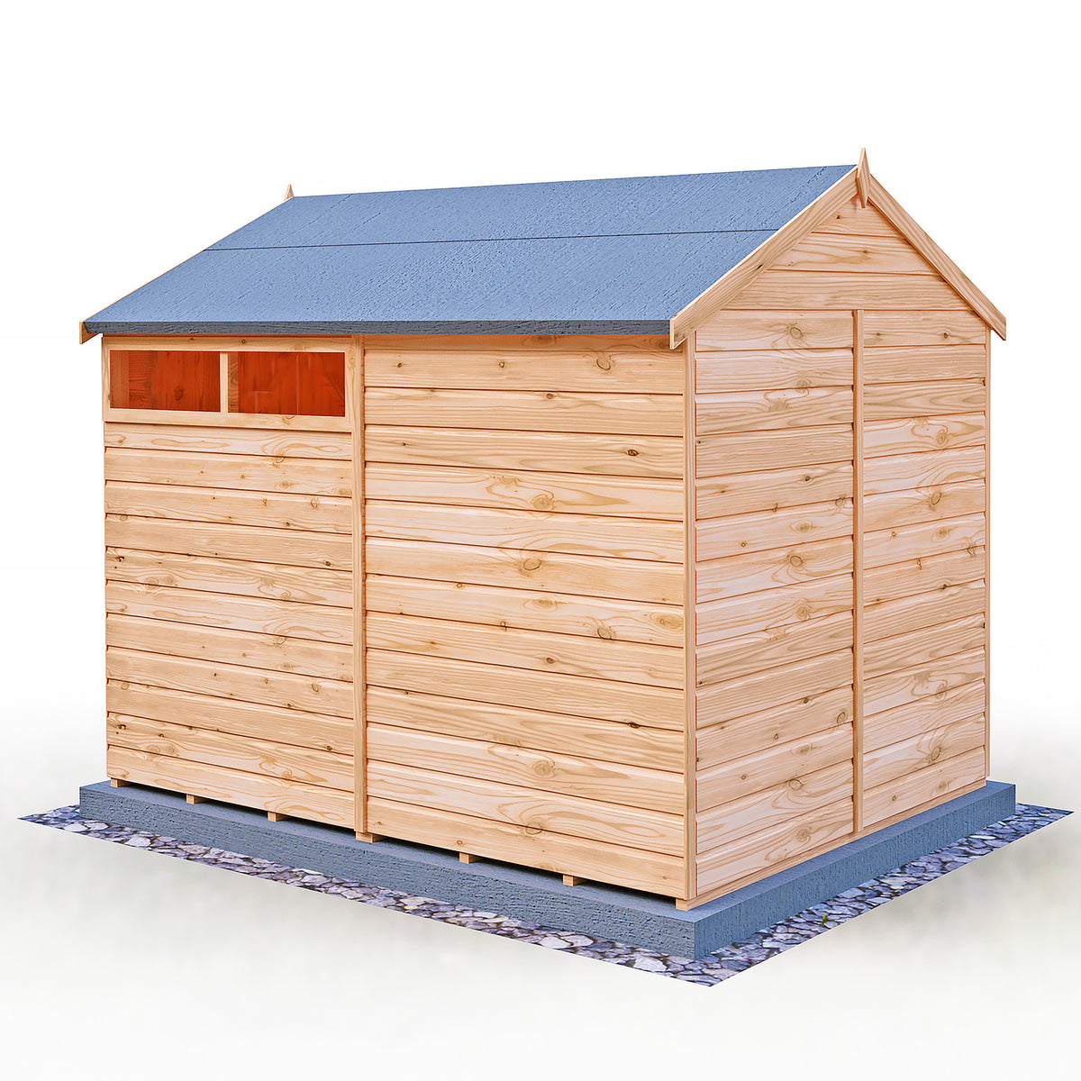 Sherburn SD Garden Shed | 8 x 6 Shiplap Timber Garden Shed