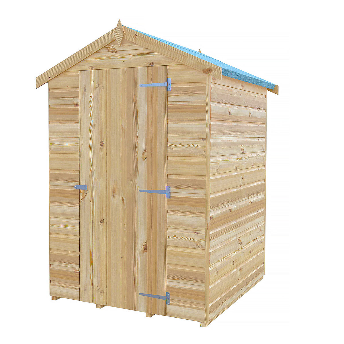 Shetland Shiplap Apex Garden Shed | Single Door Apex Timber Garden Shed