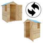 Shetland Shiplap Apex Garden Shed | Single Door Apex Timber Garden Shed
