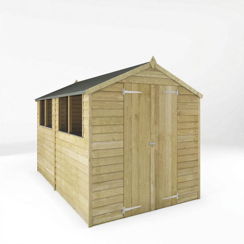 Mercia Overlap Apex shed 10x6 with window