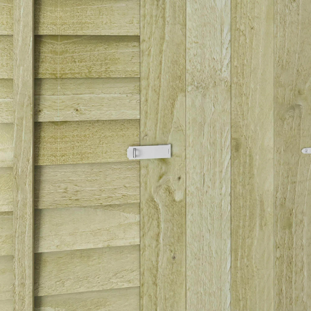 Mercia Overlap Pent shed detail