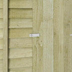 Mercia Overlap Pent shed detail