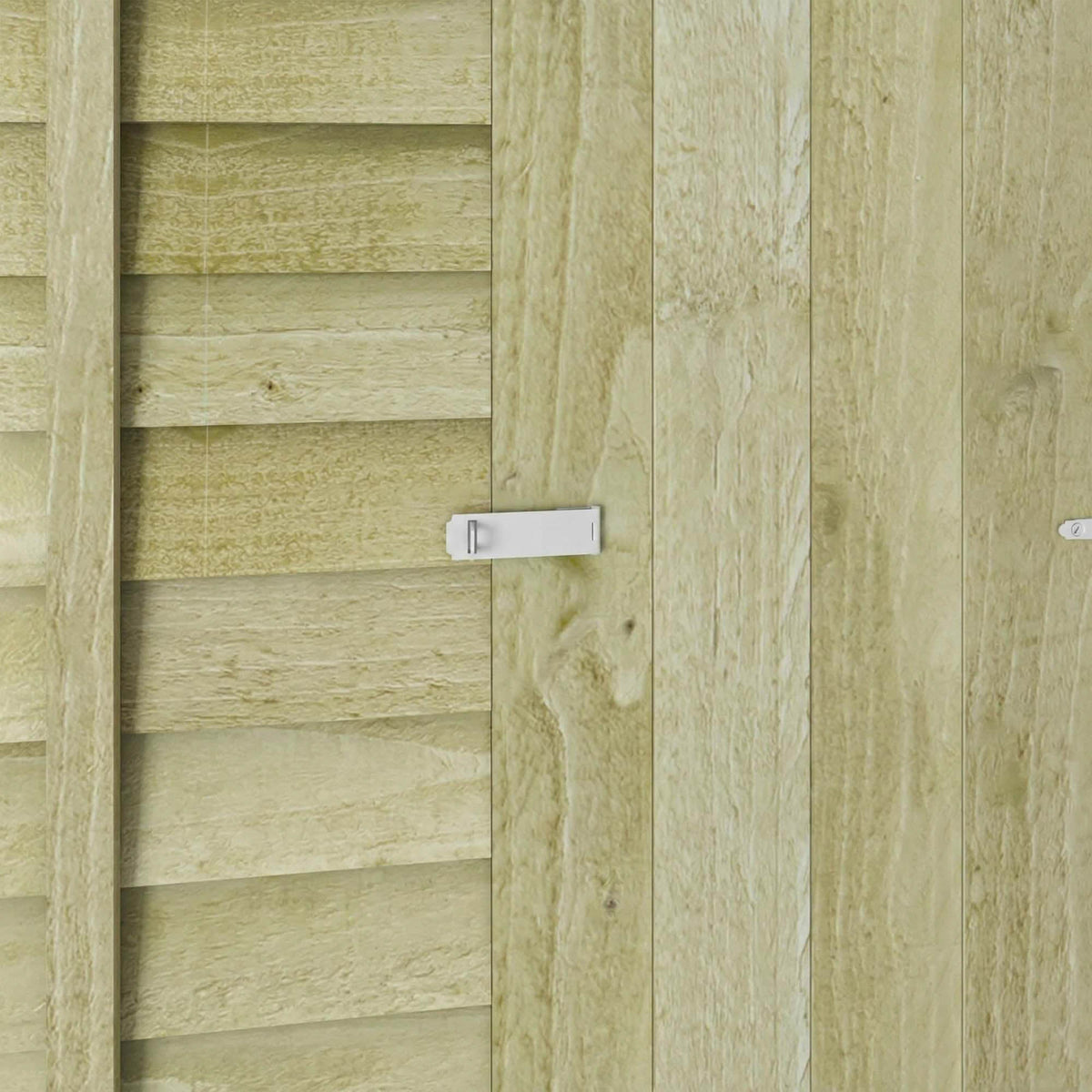 Mercia Overlap Pent shed detail