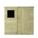 Mercia Overlap Pent shed front