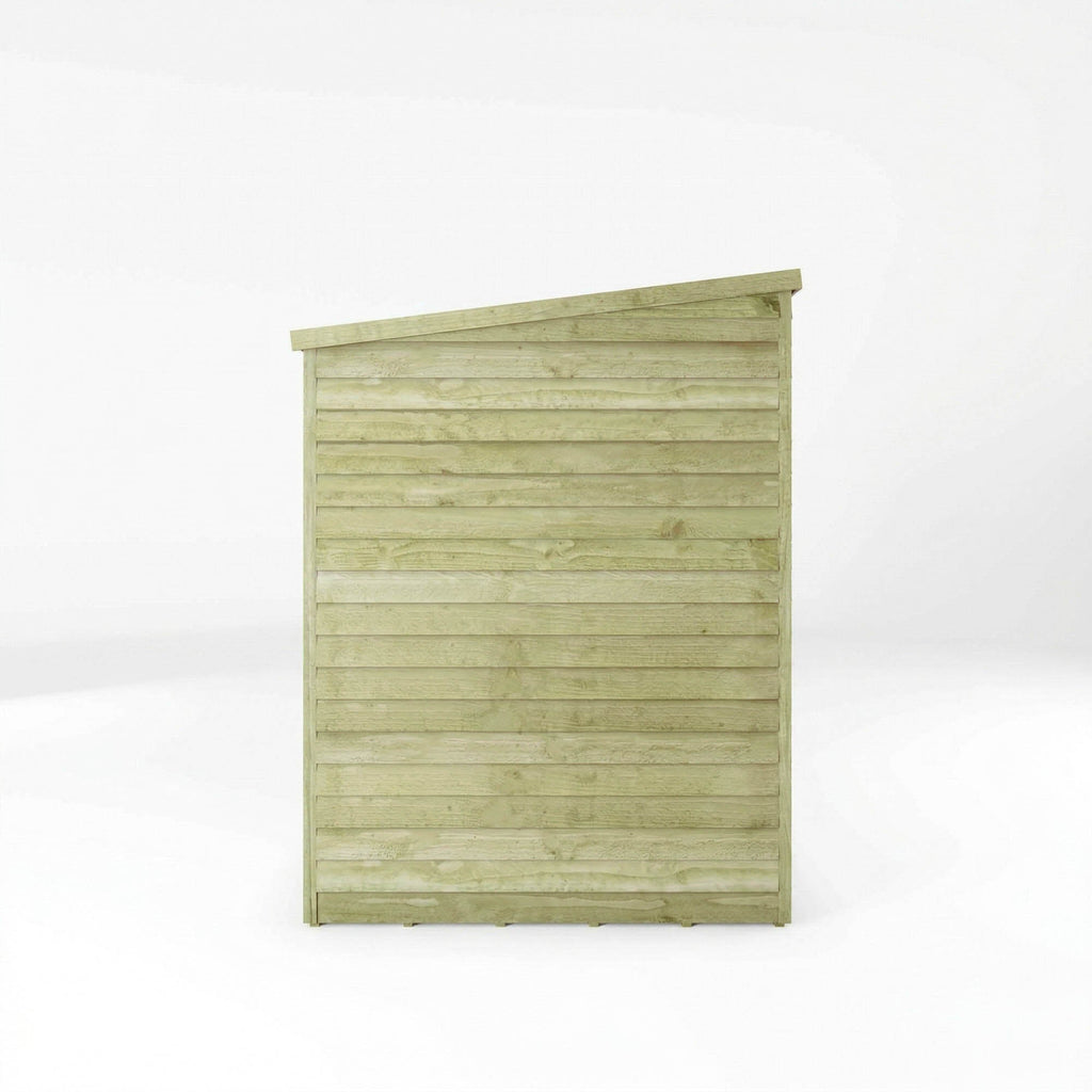 Mercia Overlap Pent shed side