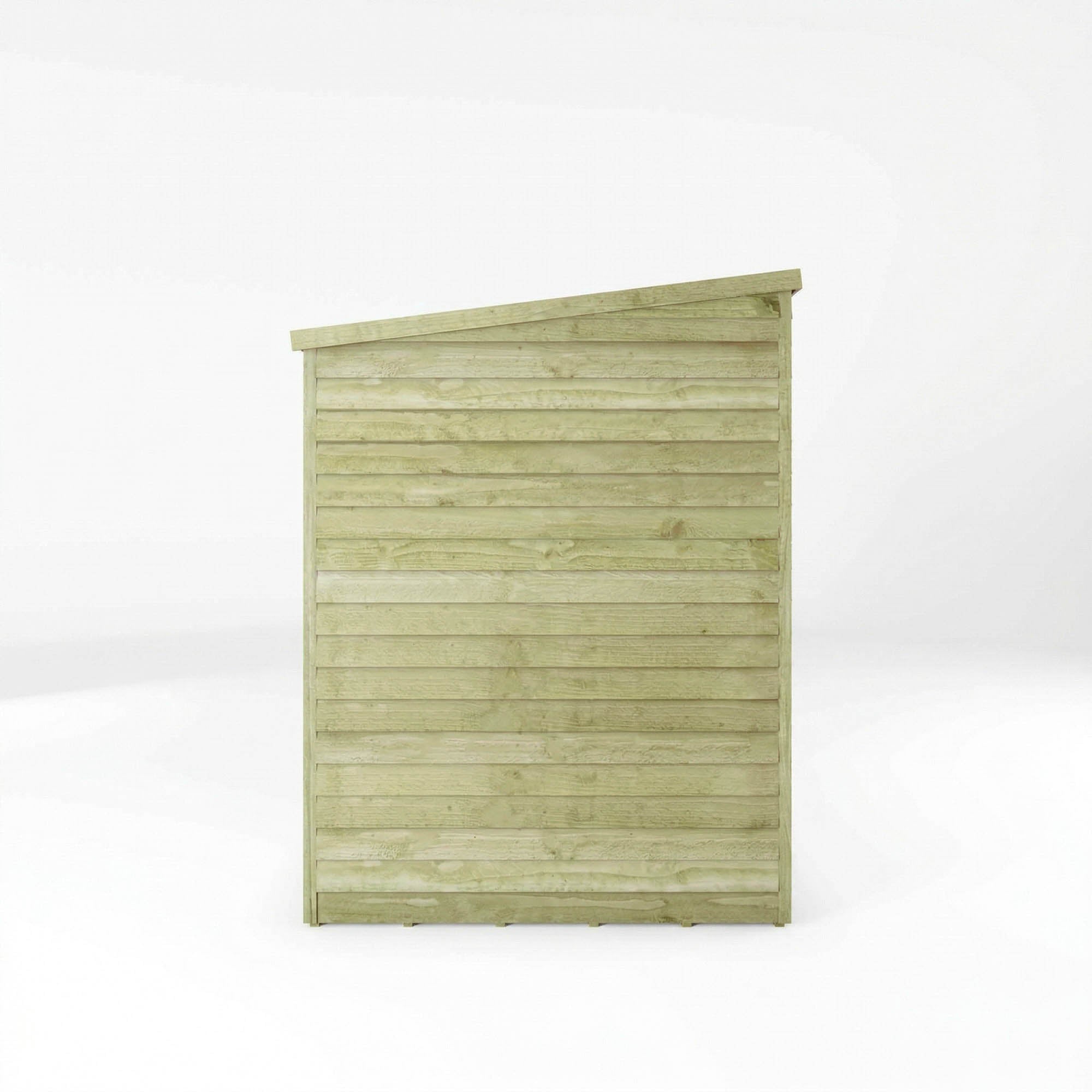 Mercia Overlap Pent shed side