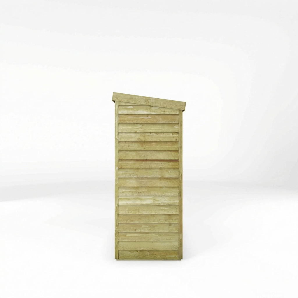 Mercia Overlap Pent Storage side view