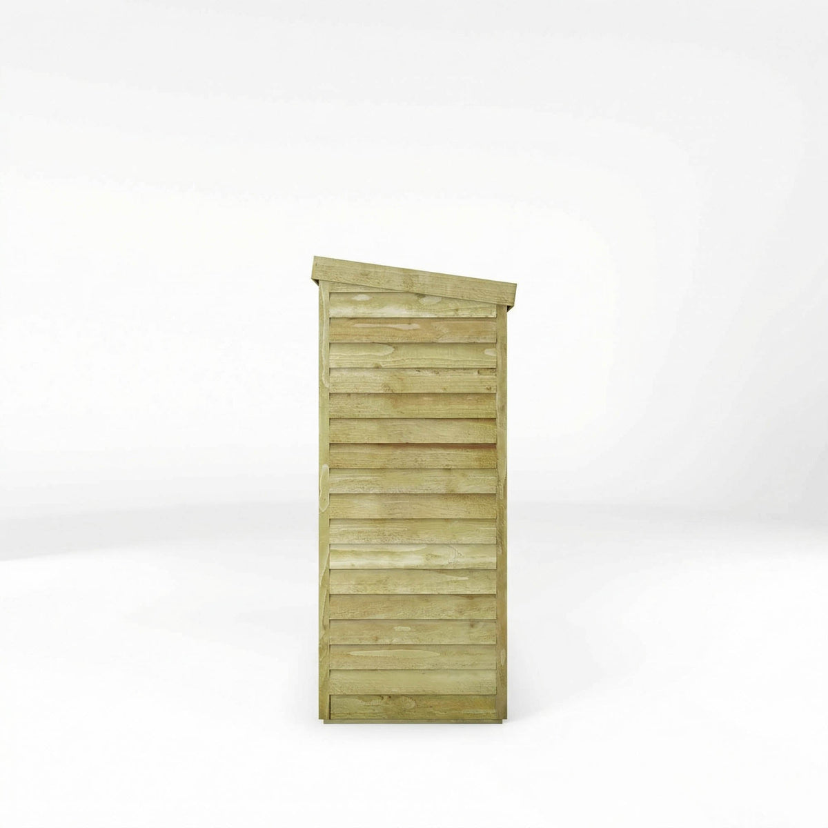 Mercia Overlap Pent Storage side view