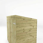 Mercia Overlap Pent Mowerstore detail