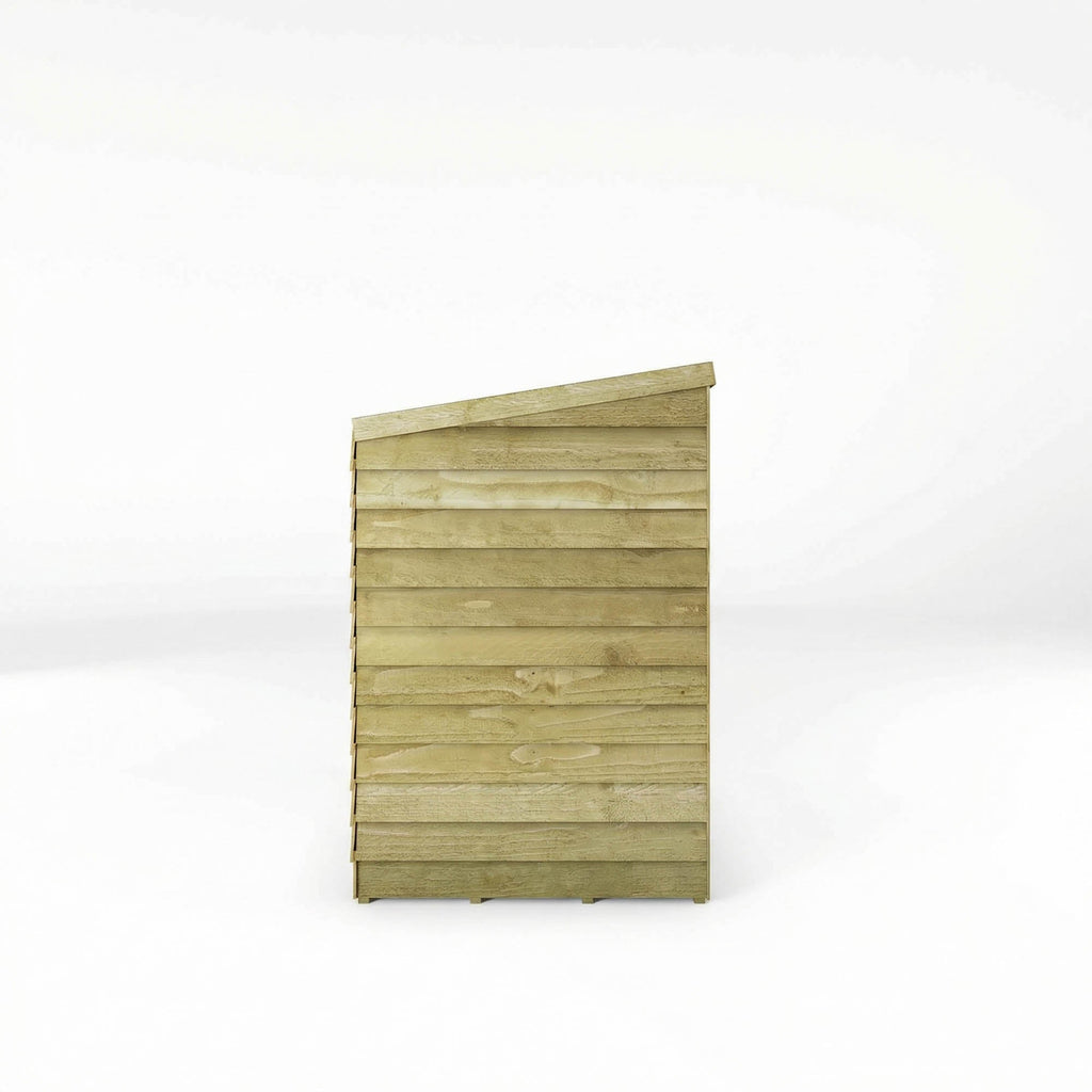 Mercia Overlap Pent Mowerstore side view