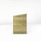 Mercia Overlap Pent Mowerstore side view