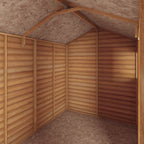 Mercia Overlap Reverse Apex shed detail