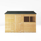 Mercia Overlap Reverse Apex shed front