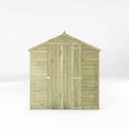 Mercia Overlap Apex single door shed front