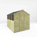 Mercia Overlap Apex 8x6 single door shed