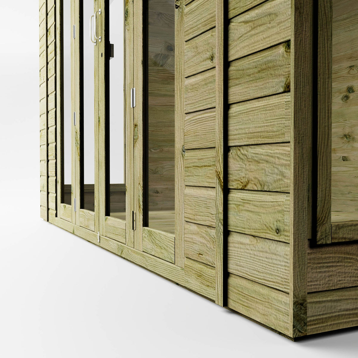 Mercia Vermont Summerhouse 10x8 corner view