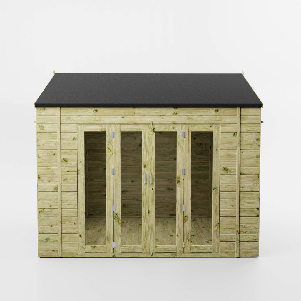 Mercia Vermont Summerhouse 10x8 front view