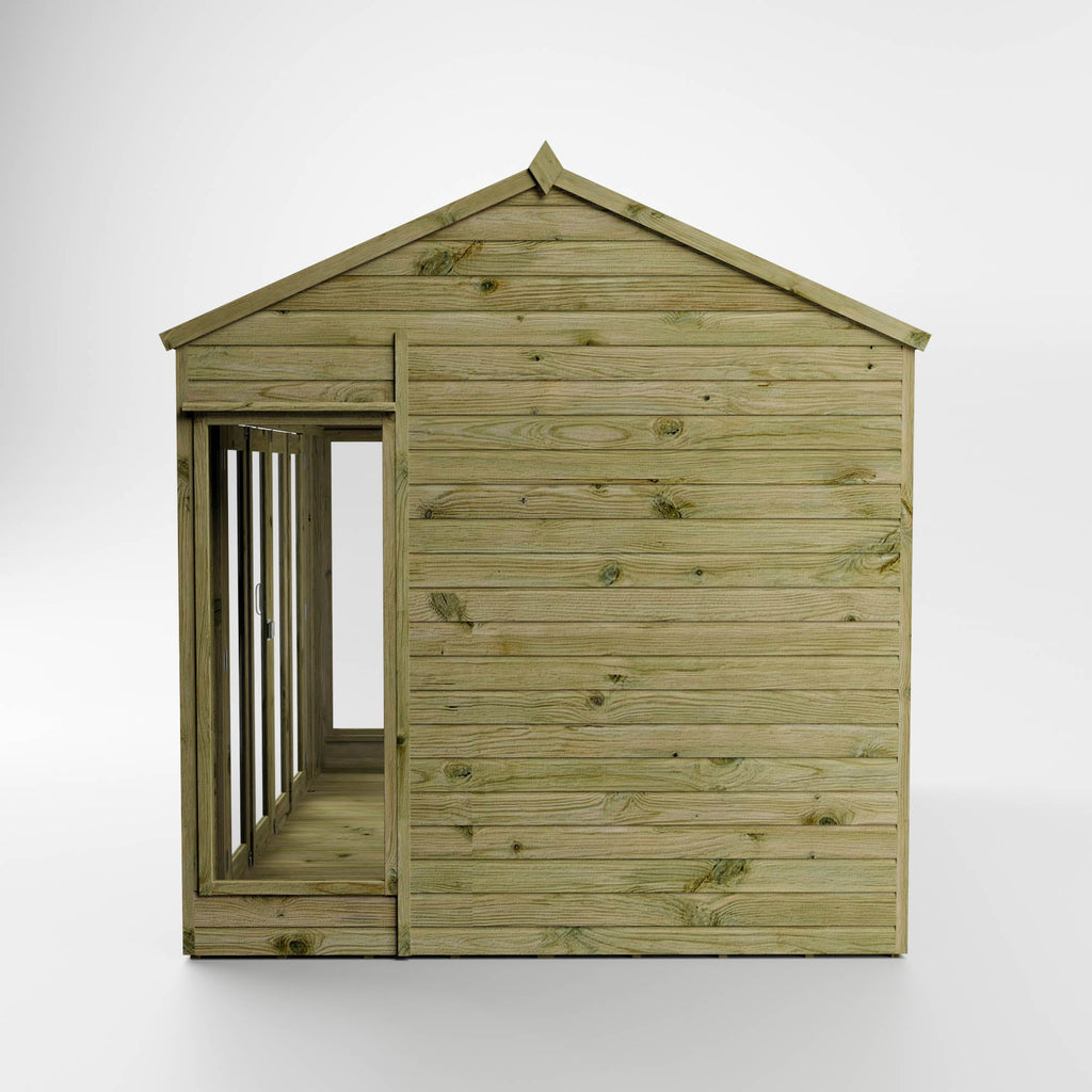 Mercia Vermont Summerhouse 10x8 side view