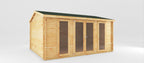 Mercia Home Office Studio wide view with doors closed