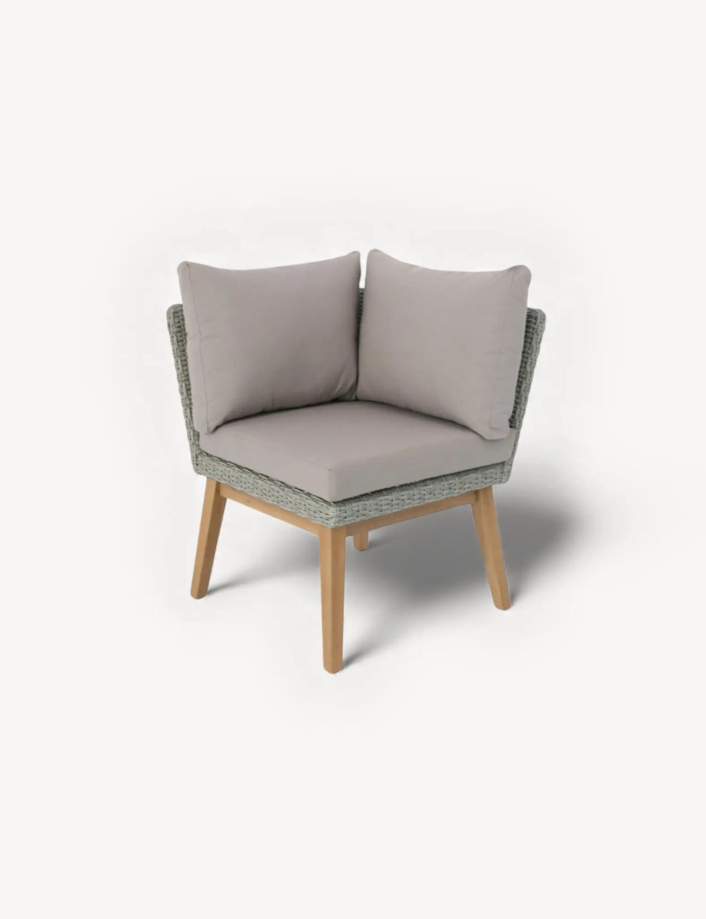 Royalcraft Sol 5 Seater Corner Garden Lounge Set with Coffee Table | Rattan & Acacia