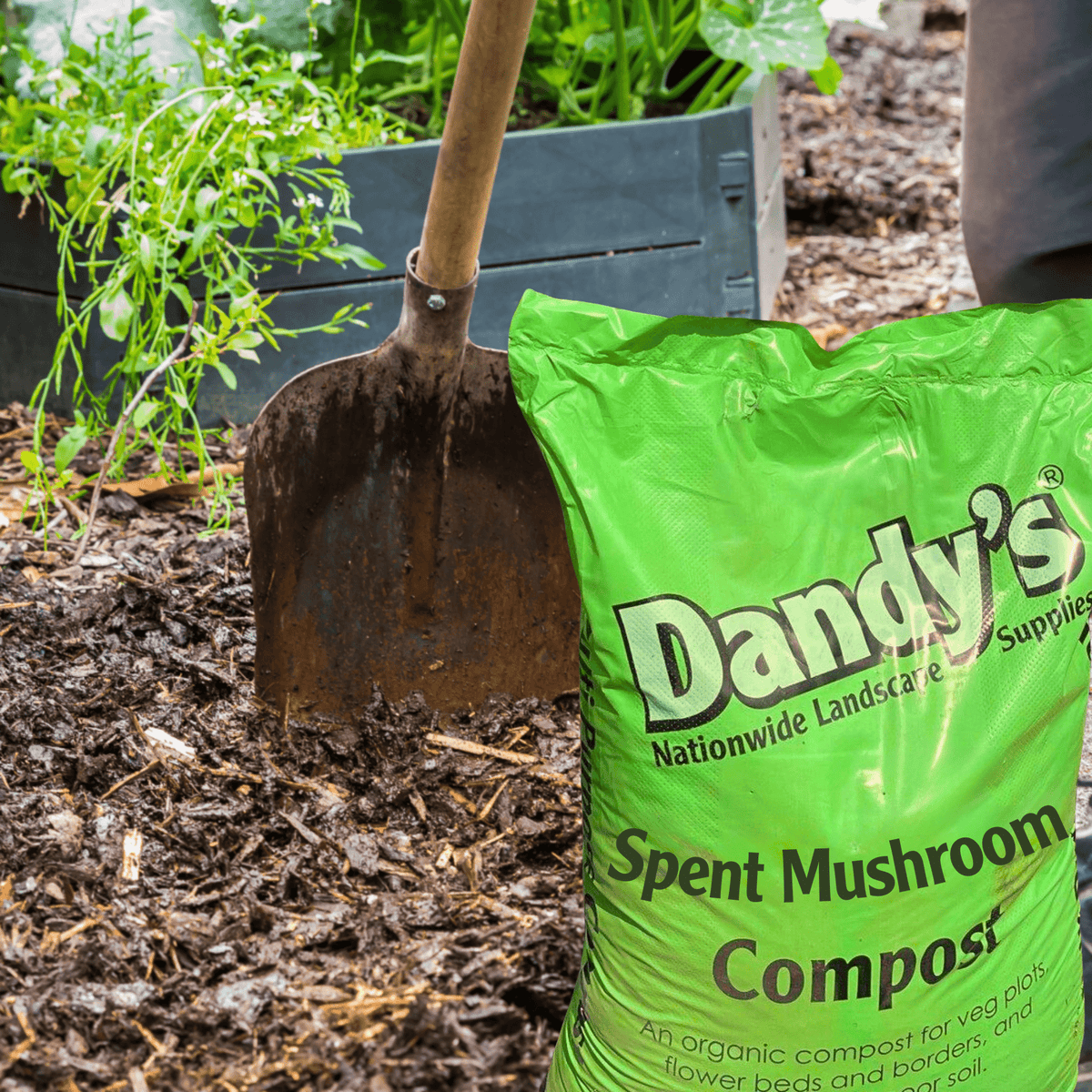 Spent Mushroom Compost | Well-Rotted Manure Soil Improver