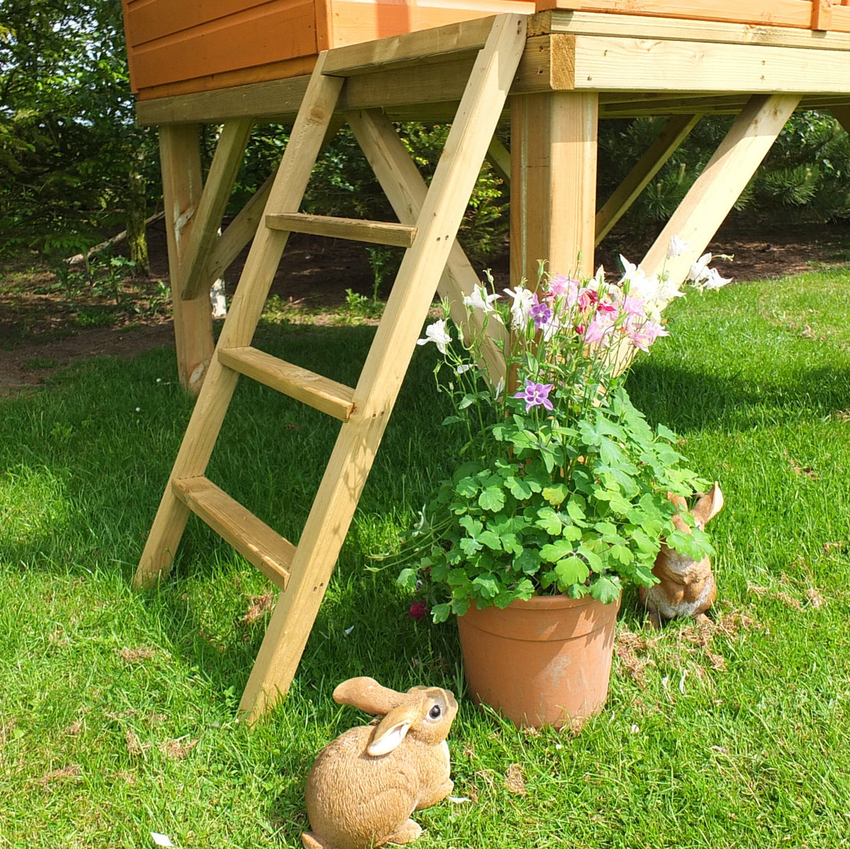 Shire Stork 6x6 Playhouse with Platform & Slide