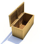 Storage Box T&G Garden Storage | 4 x 2 Shiplap Timber Garden Storage