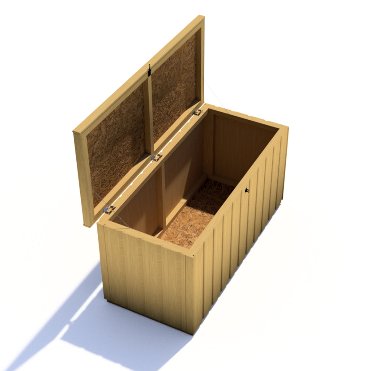 Storage Box T&G Garden Storage | 4 x 2 Shiplap Timber Garden Storage