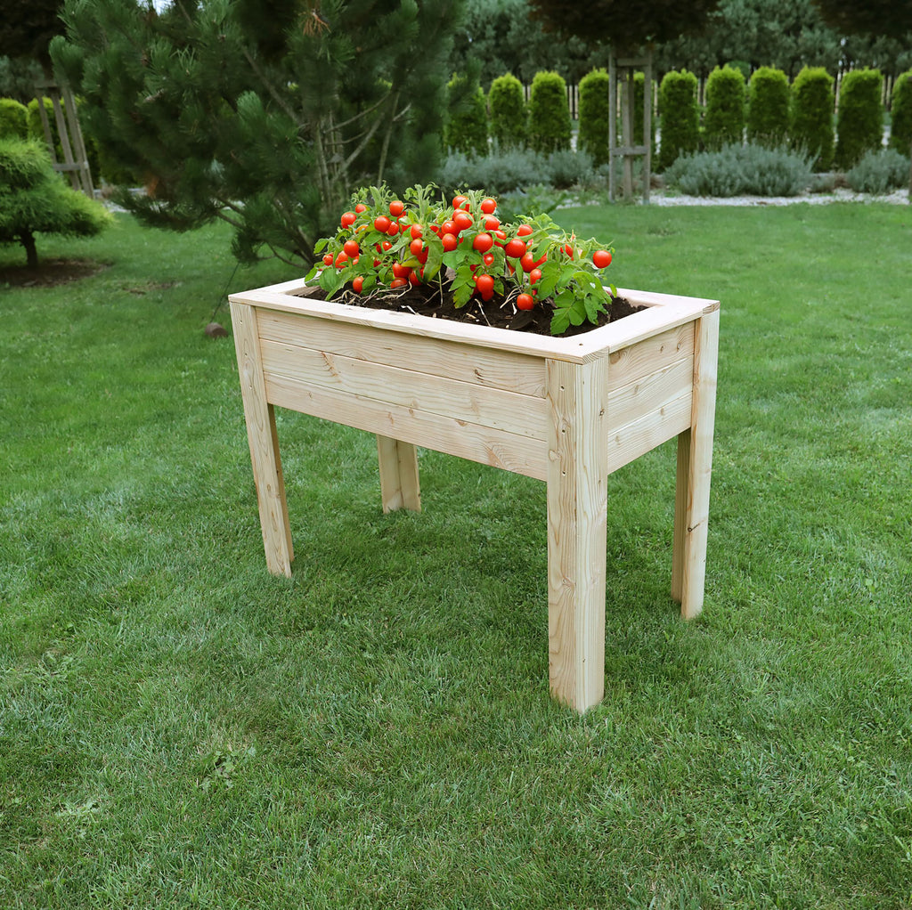 Stef Larch Planter | Shire 3x2 Raised Timber Garden Planter