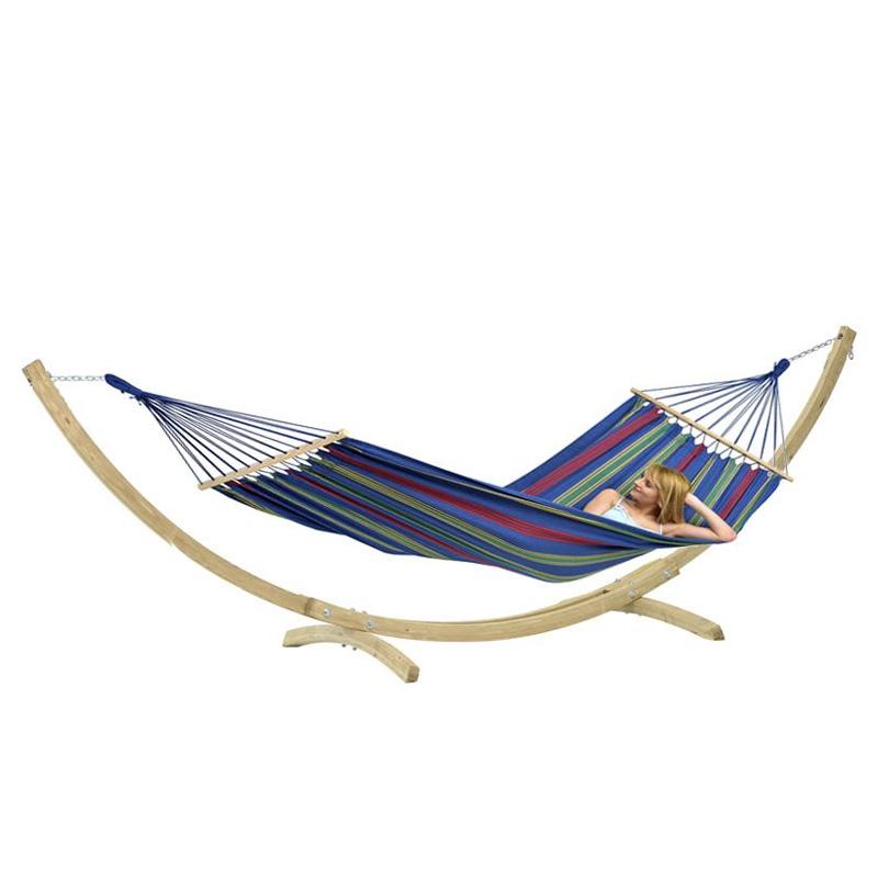 Amazonas Star Juniper Hammock Set with Kronos Stand | Weatherproof EllTex | 180kg