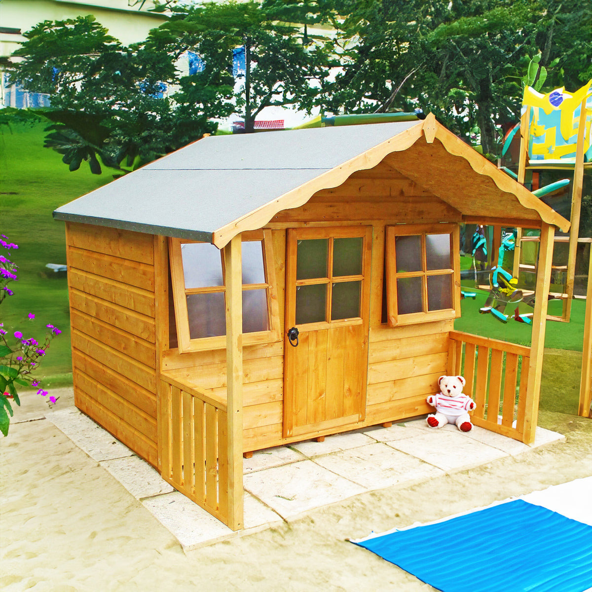 Stork Playhouse | 6x4 Shiplap Timber Playhouse