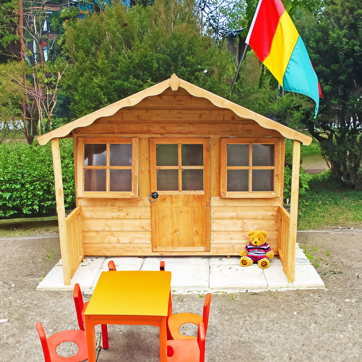 Stork Playhouse | 6x4 Shiplap Timber Playhouse