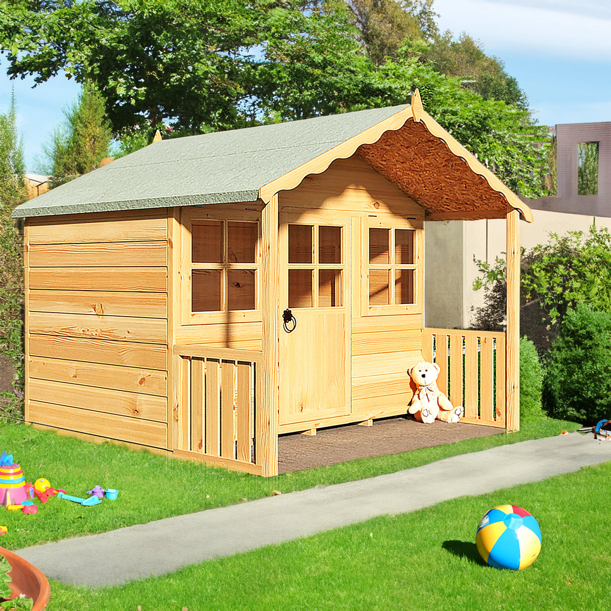Stork Playhouse | 6x4 Shiplap Timber Playhouse