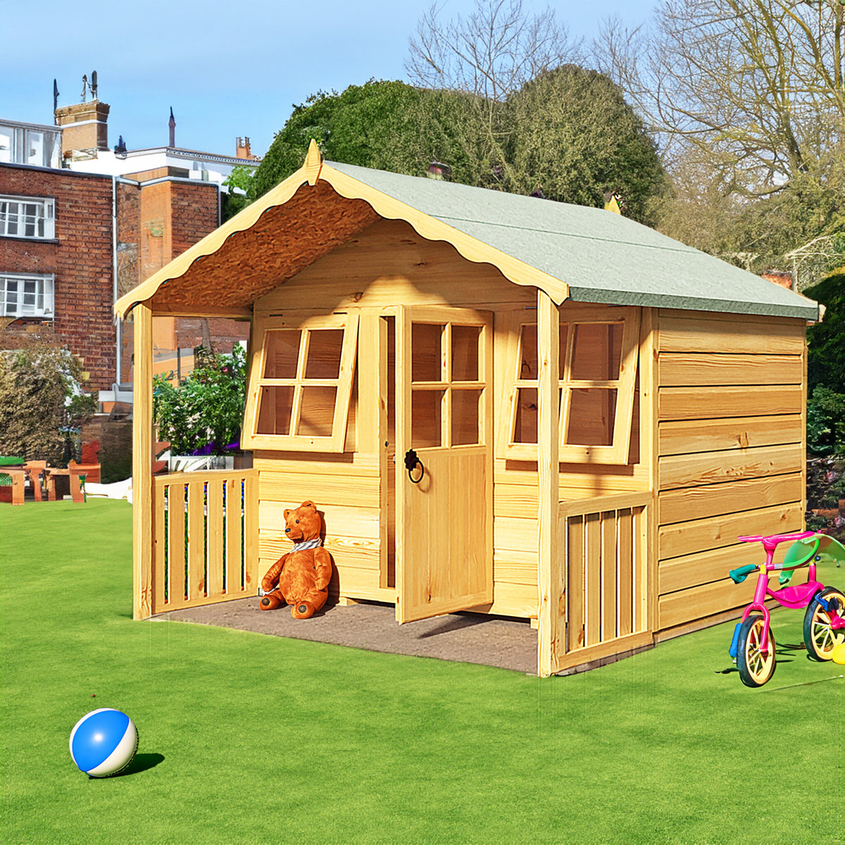 Stork Playhouse | 6x4 Shiplap Timber Playhouse
