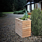 Tina Larch Corner Planter | Shire 3x3 Raised Timber Garden Planter