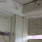 Tall Wall Log Store | 3x2 Pressure Treated Sawn Timber Log Store