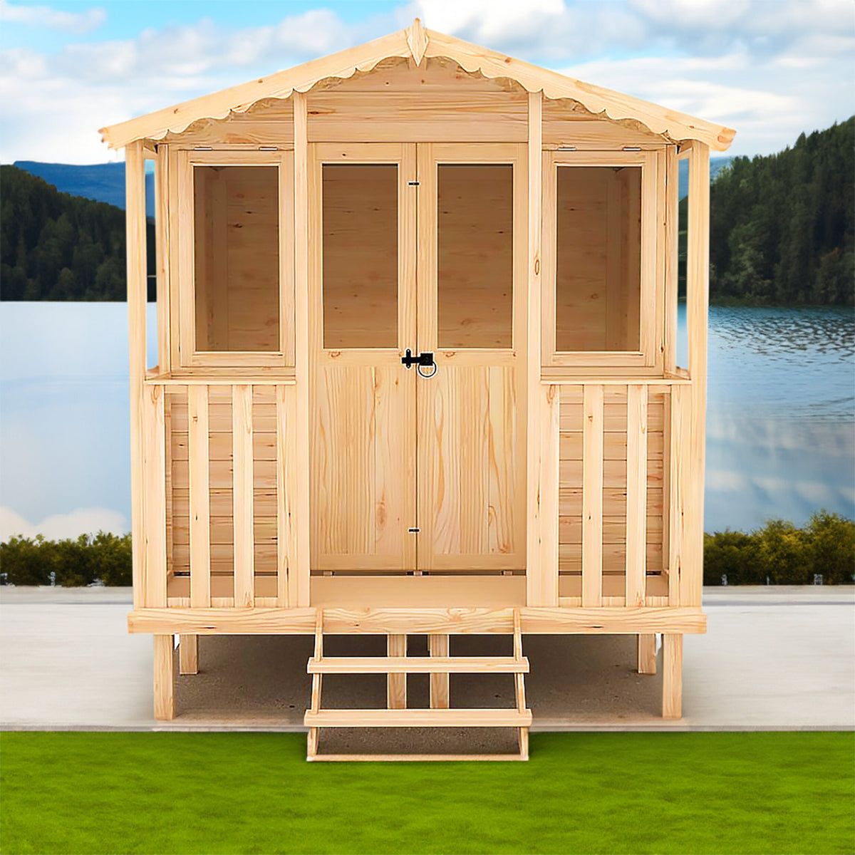 Thornham Summerhouse | 7x7 Shiplap Timber Summerhouse
